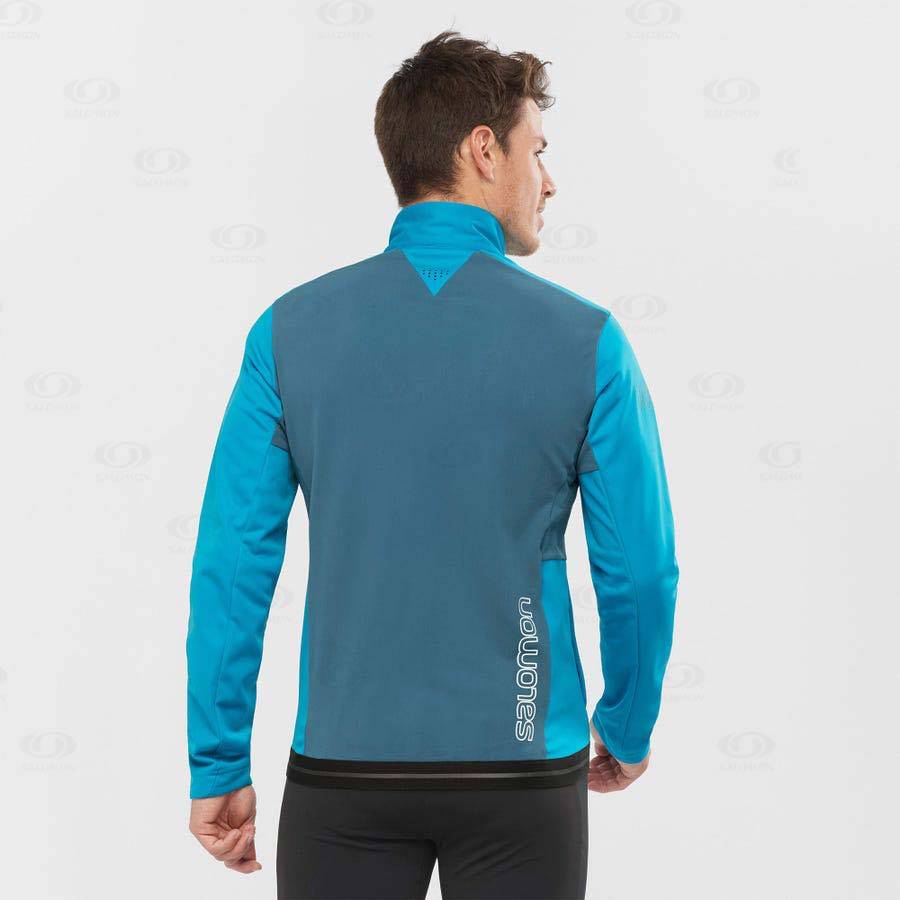 Blue Salomon GORE TEX INFINIUM™ WINDSTOPPER® Men's Softshell Jackets | US-O1189