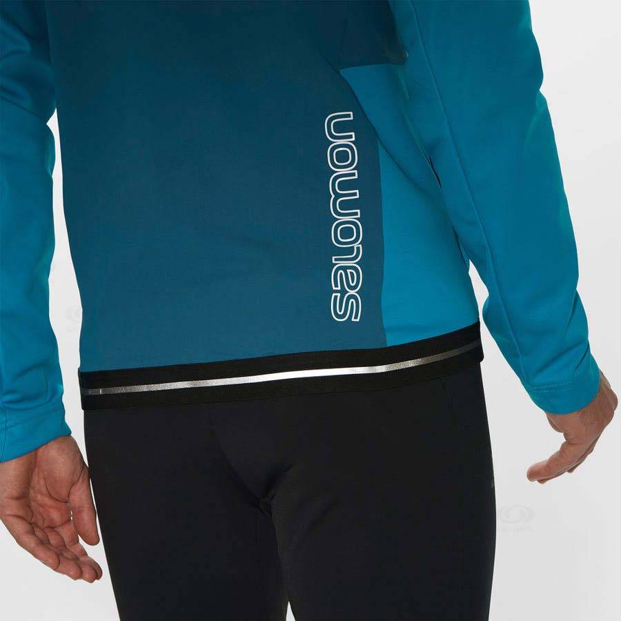 Blue Salomon GORE TEX INFINIUM™ WINDSTOPPER® Men's Softshell Jackets | US-O1189