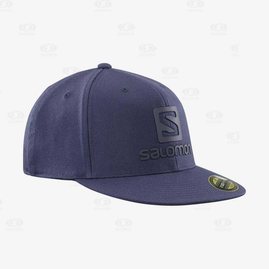 Blue Salomon LOGO CAP FLEXFIT® Men\'s Hats | US-L1781