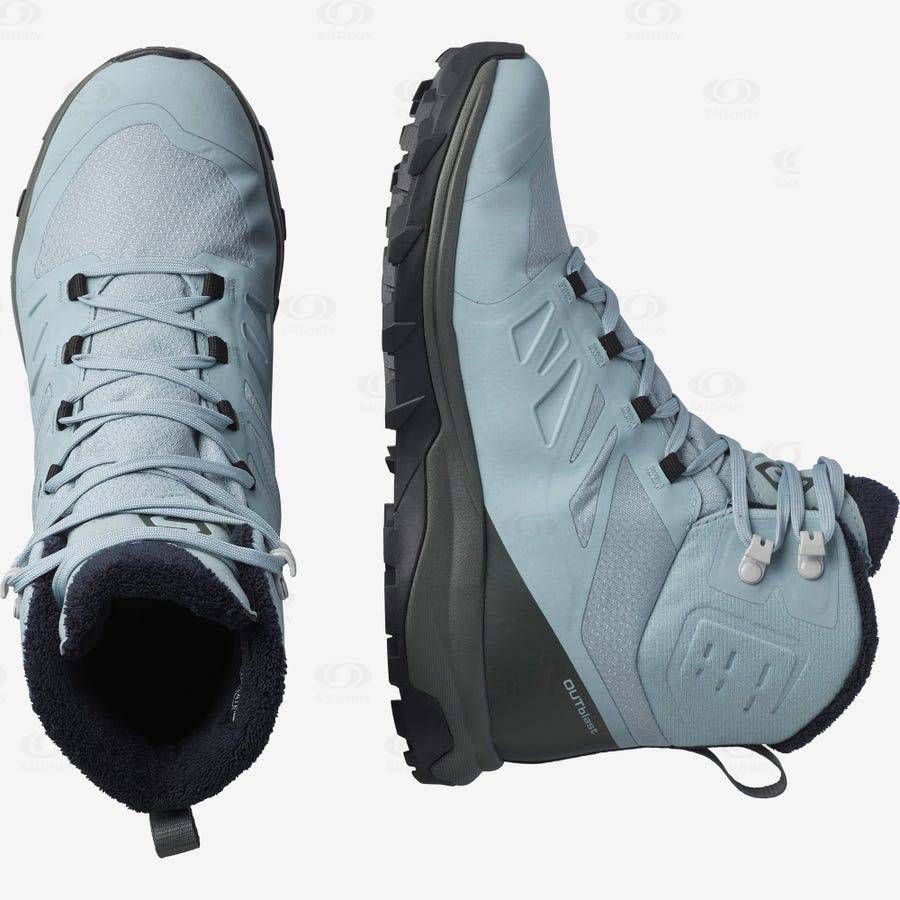 Blue Salomon OUTBLAST THINSULATE™ CLIMASALOMON™ WATERPROOF Women's Hiking Shoes | US-O1831