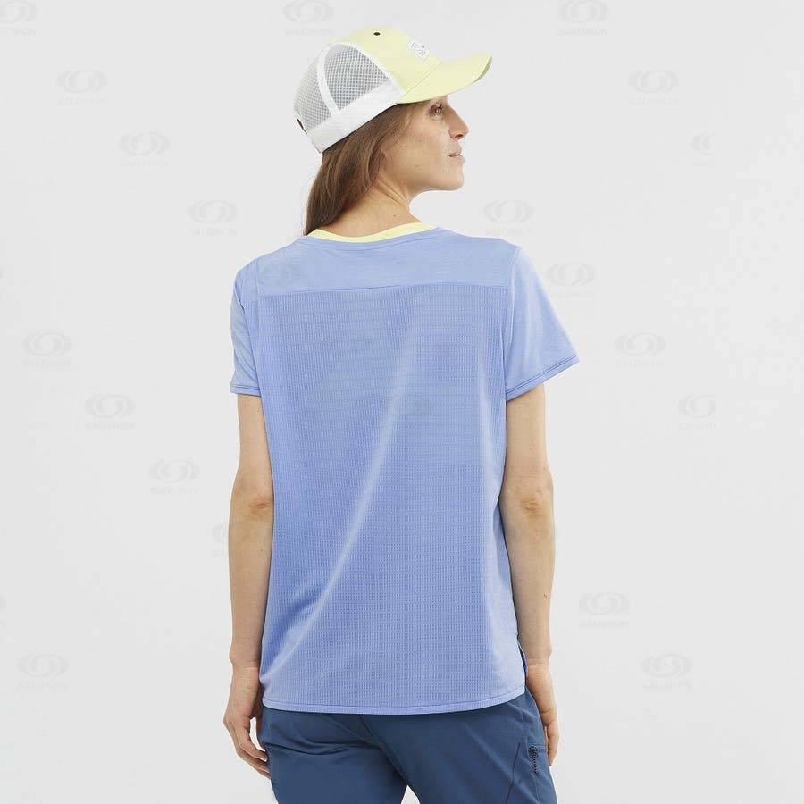 Blue Salomon OUTLINE SUMMER Women's T Shirts | US-W2800