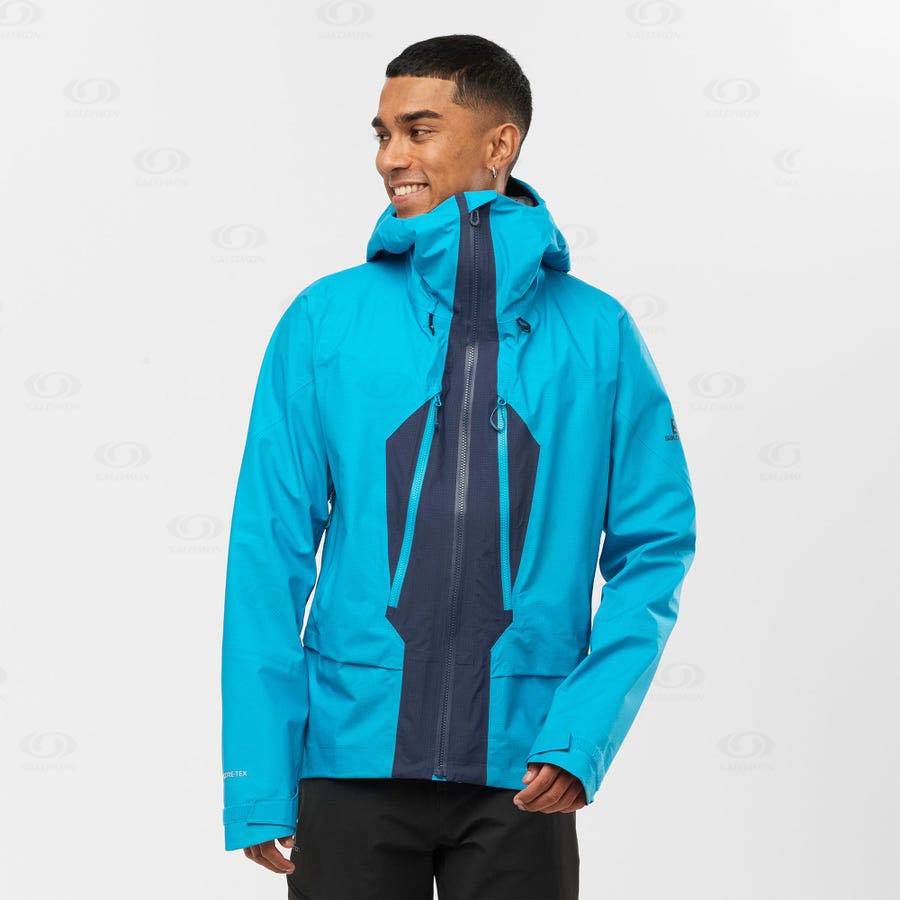 Blue Salomon OUTPEAK GORE-TEX 3L Men's Waterproof Jackets | US-O1593