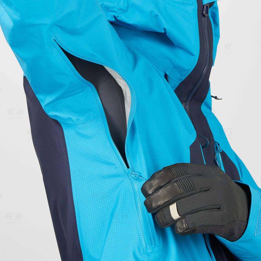 Blue Salomon OUTPEAK GORE-TEX 3L Men's Waterproof Jackets | US-O1593