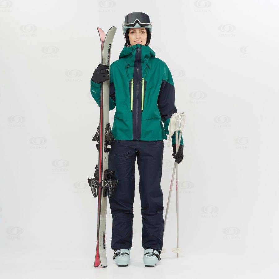 Blue Salomon OUTPEAK GORE-TEX 3L Women's Ski Pants | US-L1613