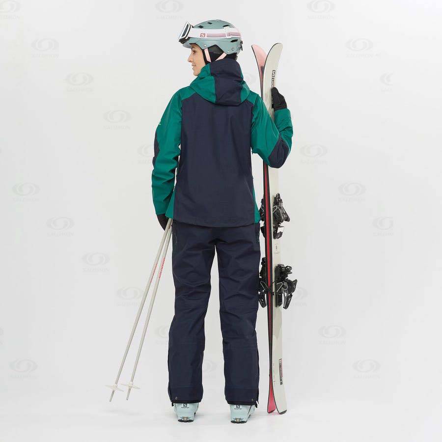 Blue Salomon OUTPEAK GORE-TEX 3L Women's Ski Pants | US-L1613