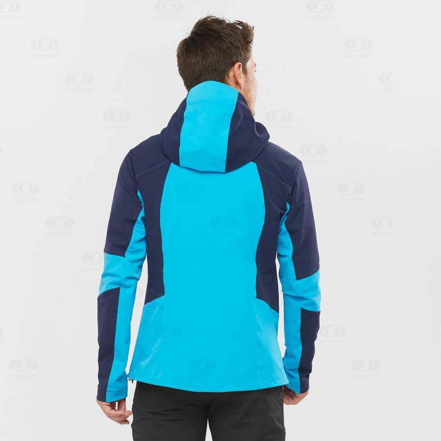 Blue Salomon OUTPEAK SOFTSHELL Men's Softshell Jackets | US-M1230