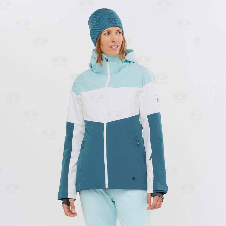 Blue Salomon SLALOM Women's Ski Jackets | US-N1736