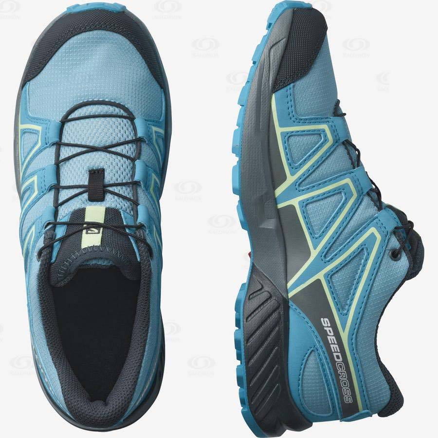 Blue Salomon SPEEDCROSS kids Trail Running Shoes | US-W1890