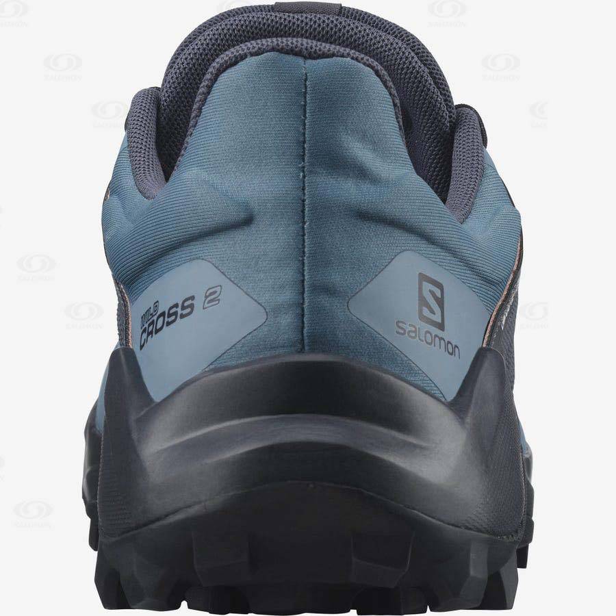 Blue Salomon WILDCROSS 2 GORE-TEX Women's Trail Running Shoes | US-L1424