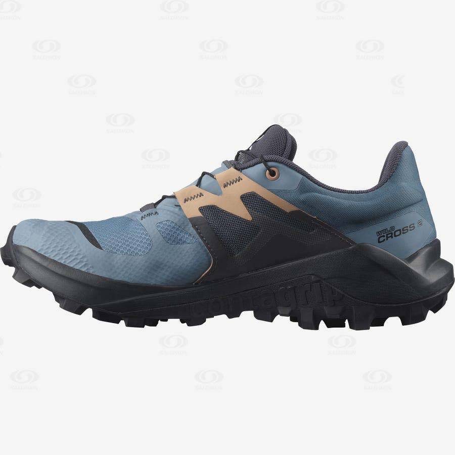 Blue Salomon WILDCROSS 2 GORE-TEX Women's Trail Running Shoes | US-L1424