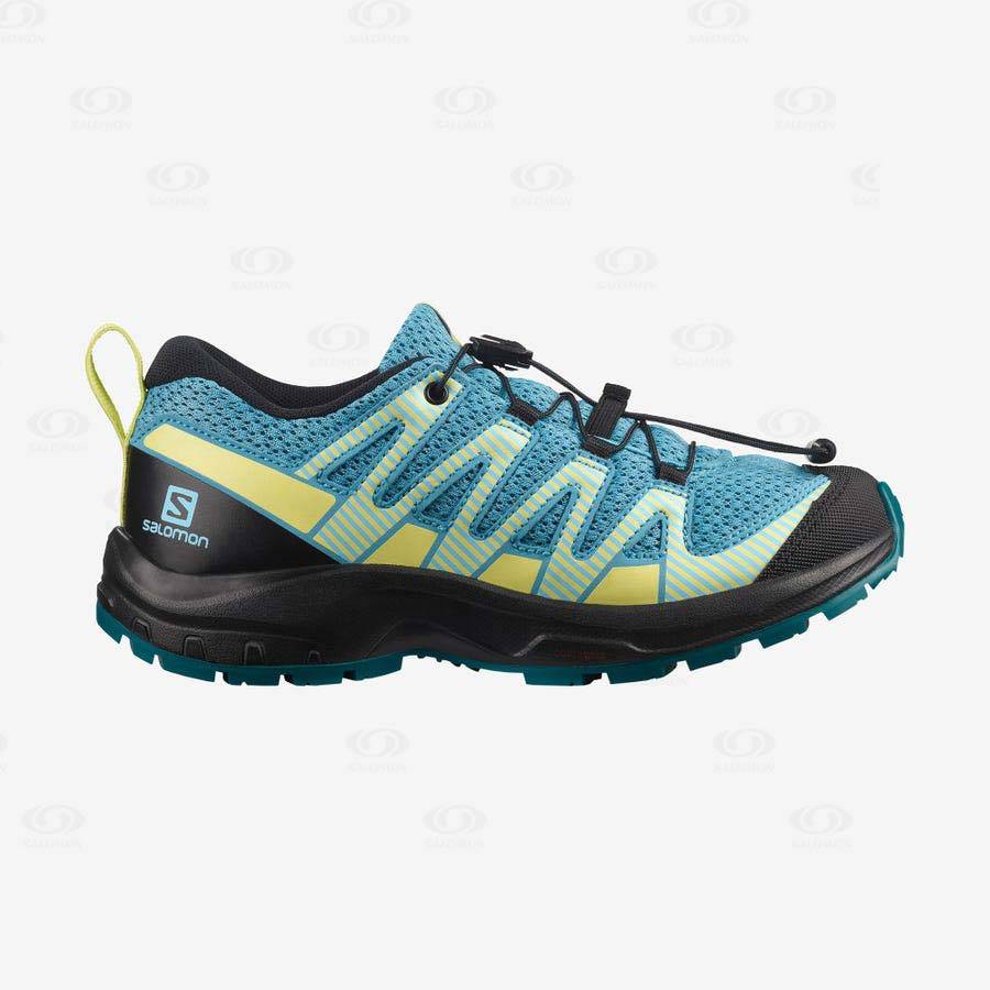 Blue Salomon XA PRO V8 kids Trail Running Shoes | US-S2626