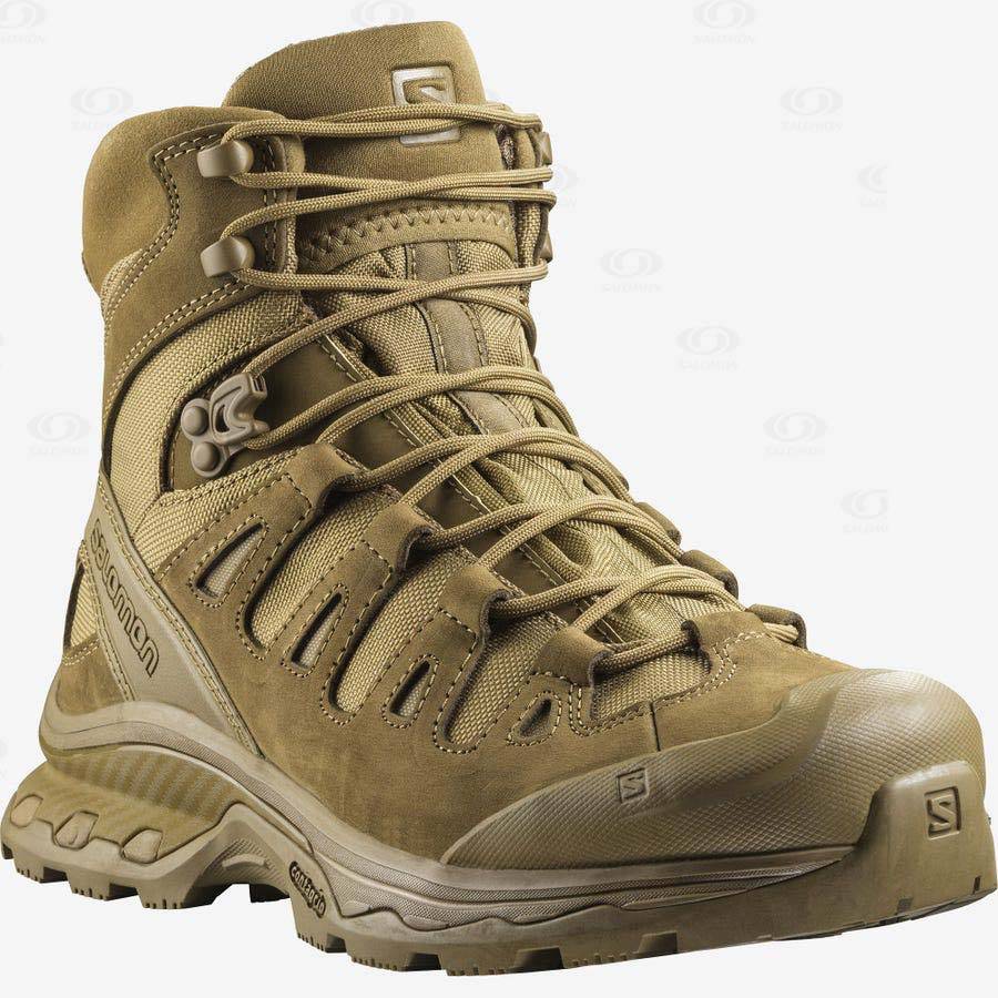 Brown Salomon QUEST 4D FORCES 2 Men's Forces Boots | US-N2184