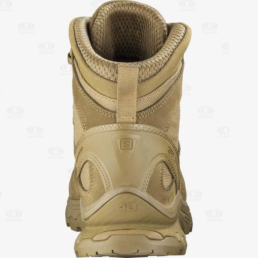 Brown Salomon QUEST 4D FORCES 2 Men's Forces Boots | US-N2184