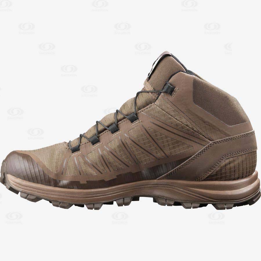 Brown Salomon SPEED ASSAULT Women's Forces Boots | US-M2168