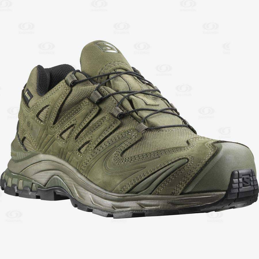 Green Salomon XA FORCES GORE-TEX Men's Forces Boots | US-N1813