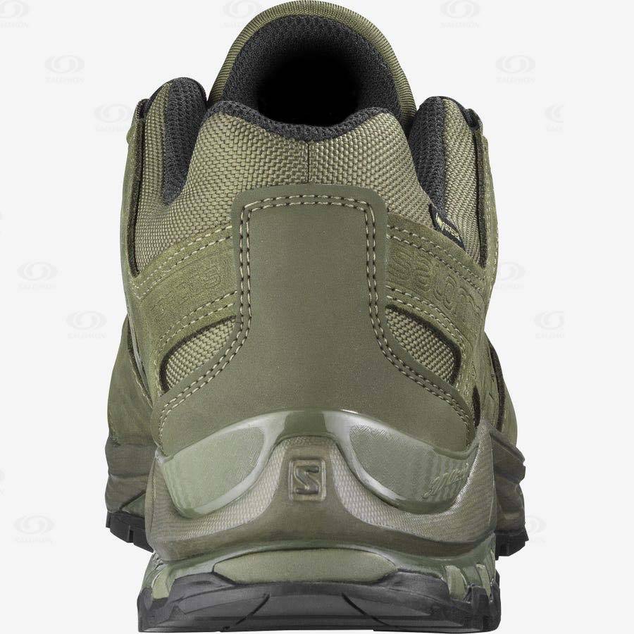 Green Salomon XA FORCES GORE-TEX Men's Forces Boots | US-N1813