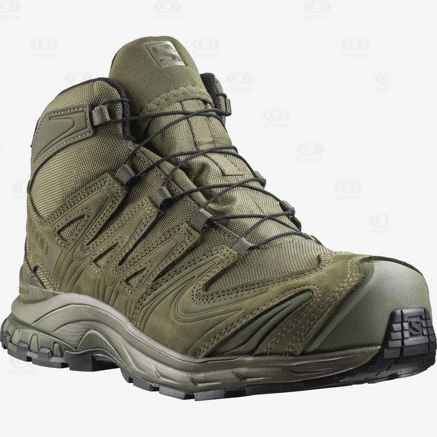 Green Salomon XA FORCES MID EN Women's Forces Boots | US-S1870