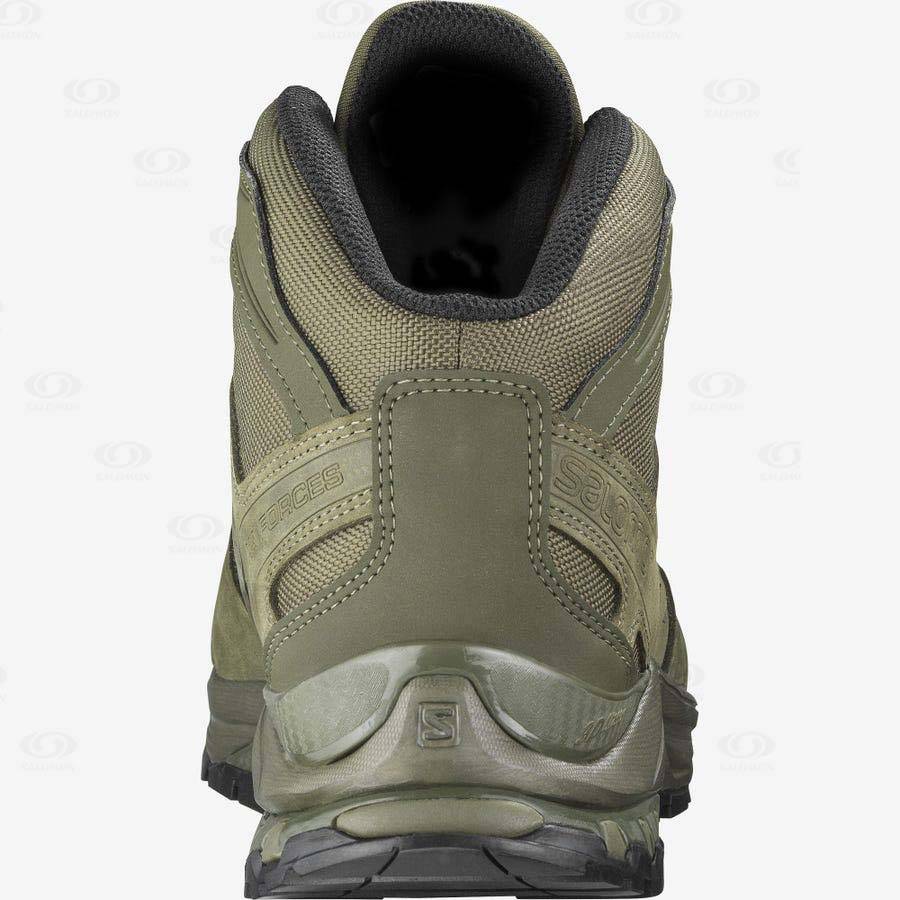 Green Salomon XA FORCES MID EN Women's Forces Boots | US-S1870