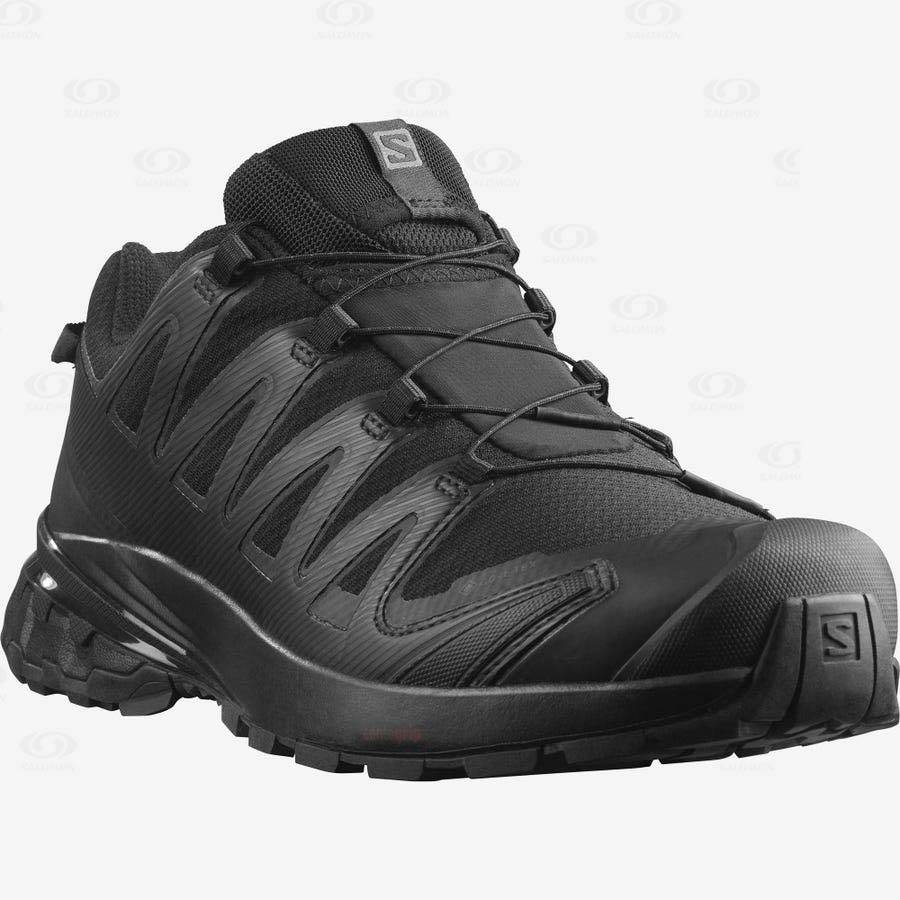 Grey / Black Salomon XA PRO 3D v8 GORE-TEX Men's Waterproof Shoes | US-A1493