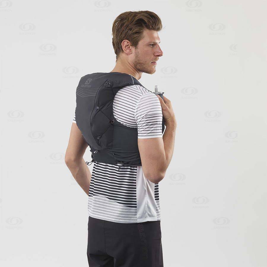 Grey Salomon ADV SKIN 12 Men's Running Packs | US-O2120