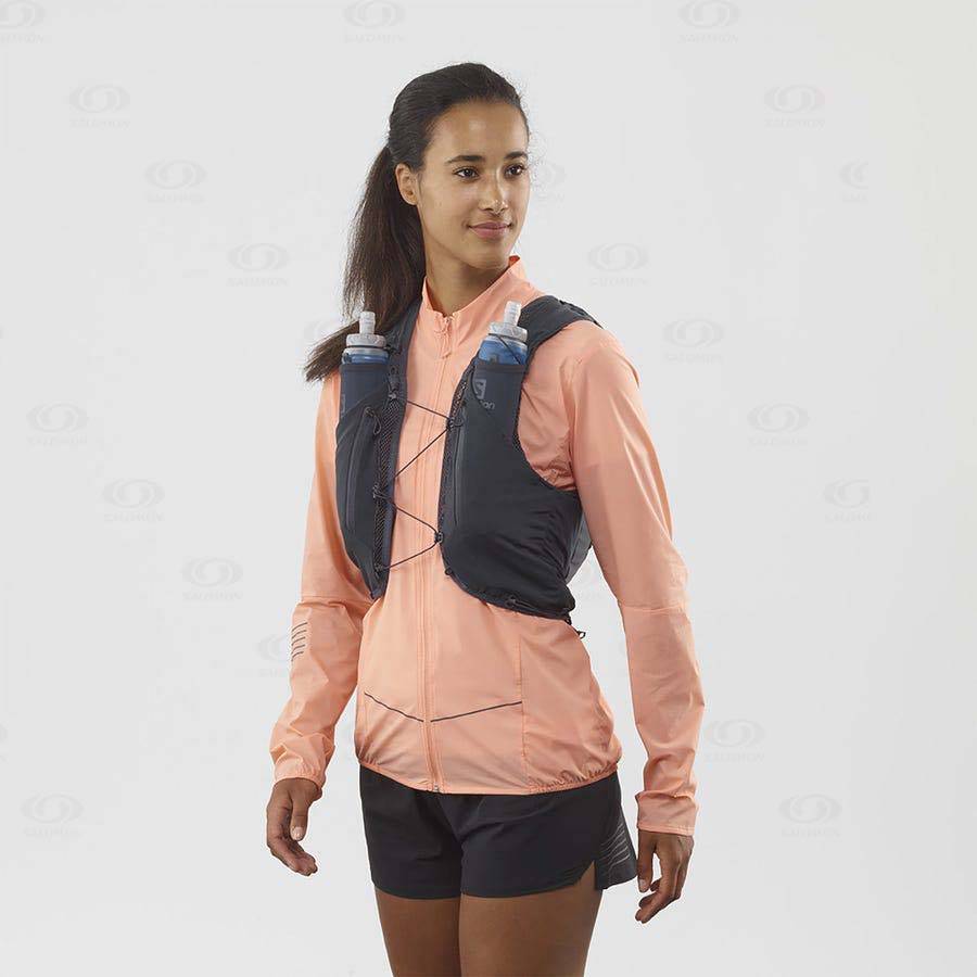 Grey Salomon ADV SKIN 12 Women's Running Packs | US-S1555