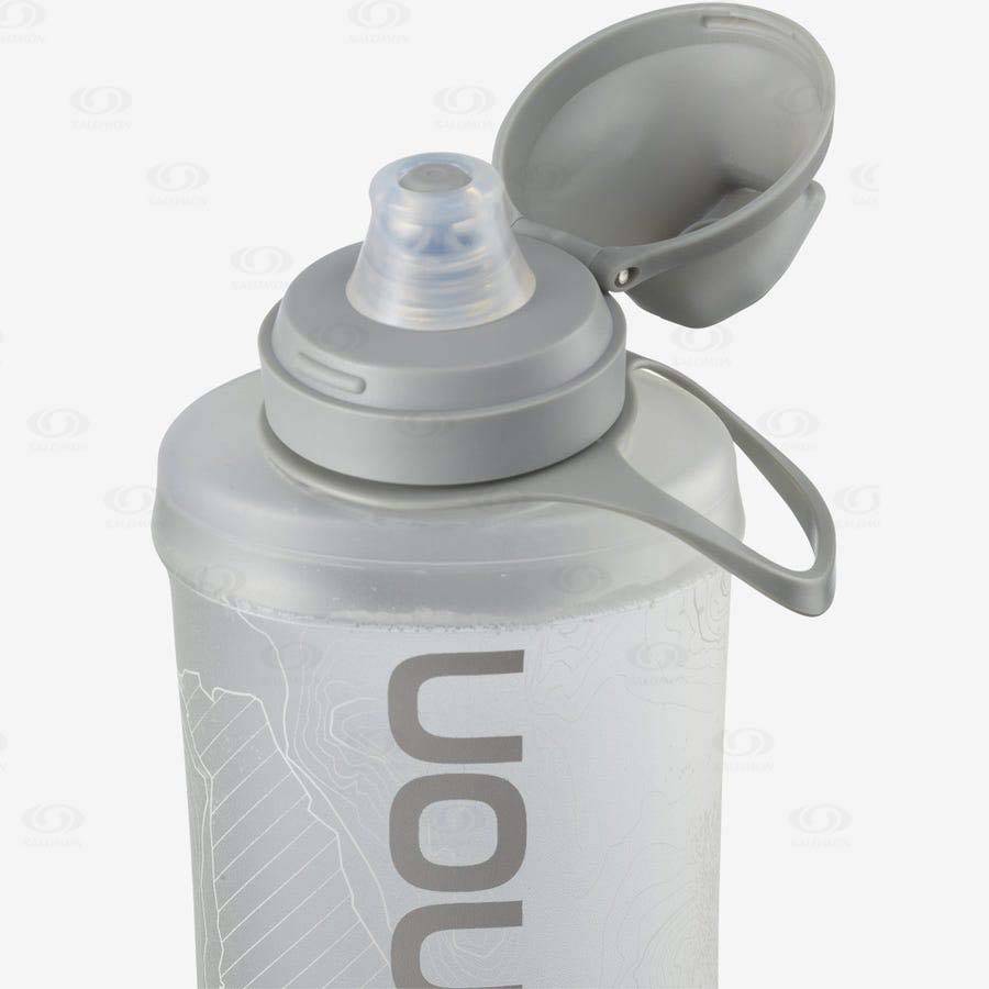 Grey Salomon OUTLIFE BOTTLE 550ml/18oz 42 Men's Hydration Packs | US-O1084