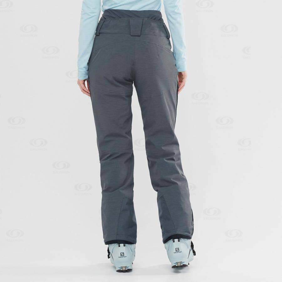 Grey Salomon PROOF LIGHT Women's Ski Pants | US-L2376