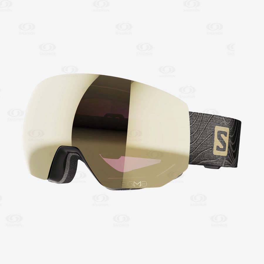 Grey Salomon RADIUM PRO SIGMA Men\'s Goggles | US-O1833