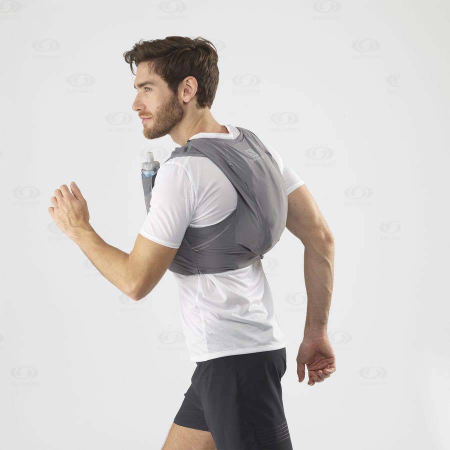 Grey Salomon SENSE PRO 10 Men's Running Packs | US-O1644