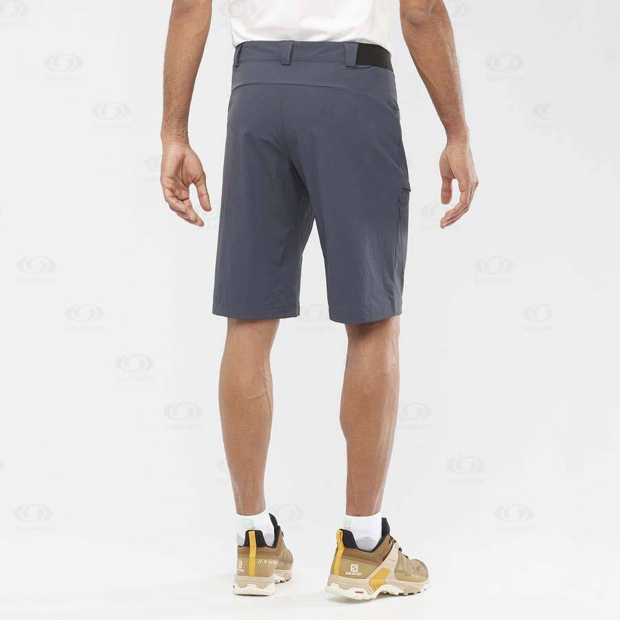 Grey Salomon WAYFARER Men's Shorts | US-N1988