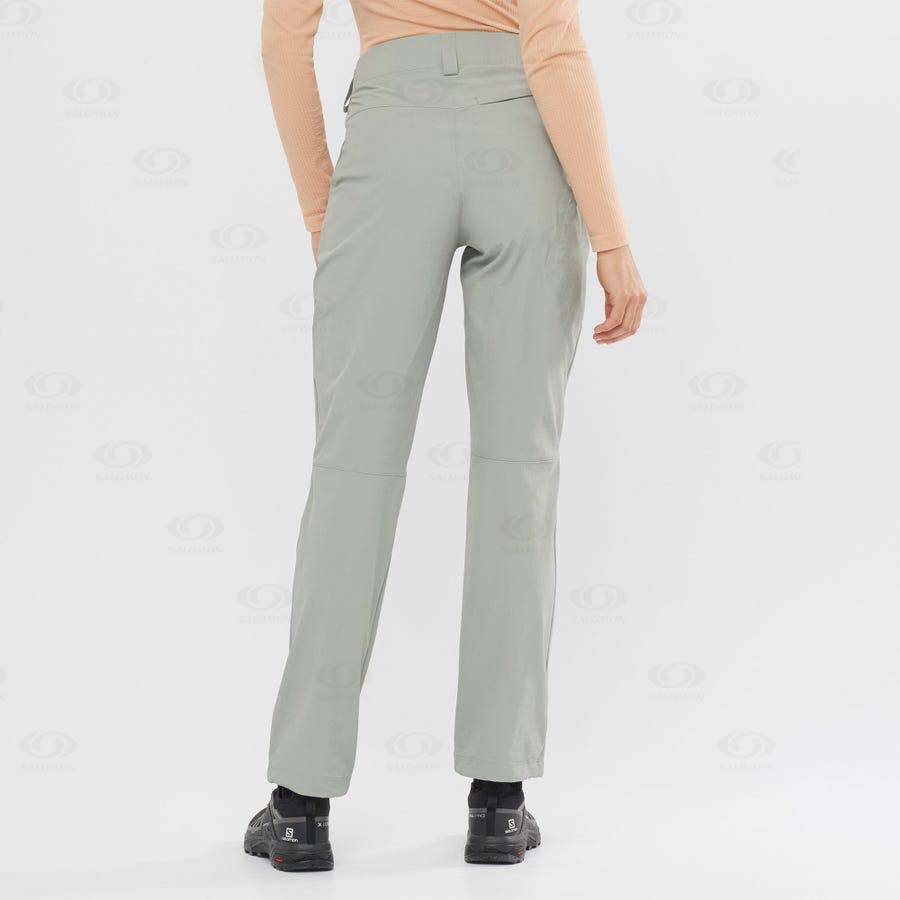 Grey Salomon WAYFARER Women's Pants | US-O2022