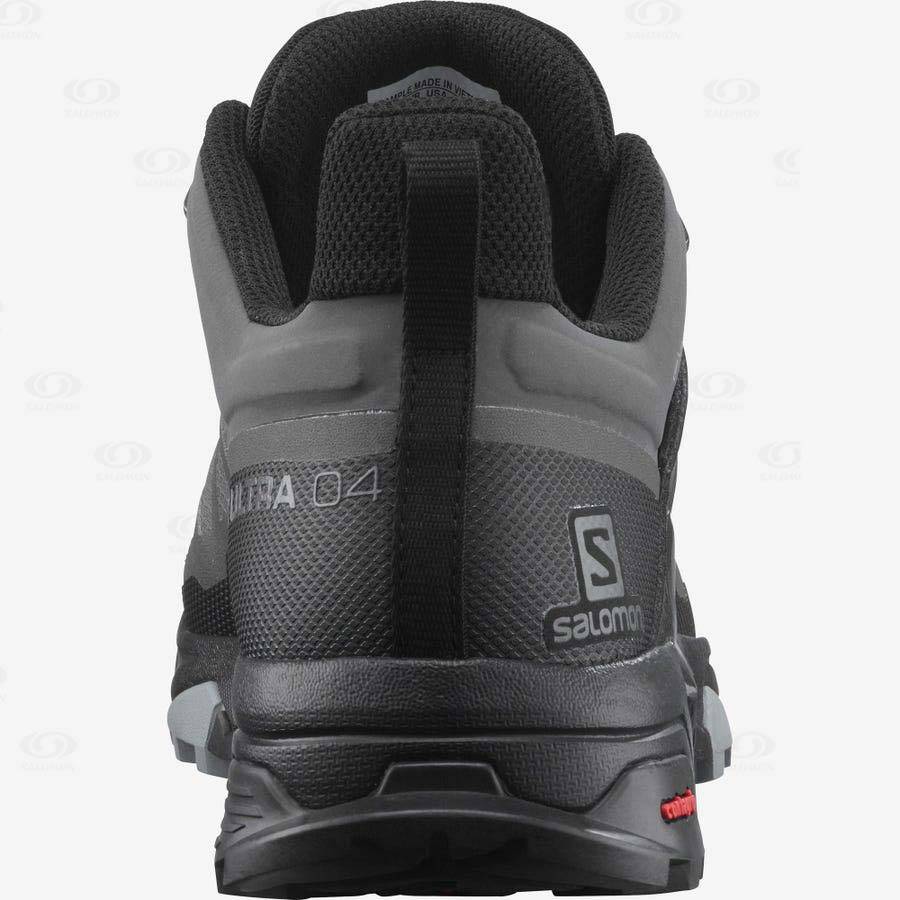 Grey Salomon X ULTRA 4 GORE-TEX Men's Waterproof Shoes | US-A1255