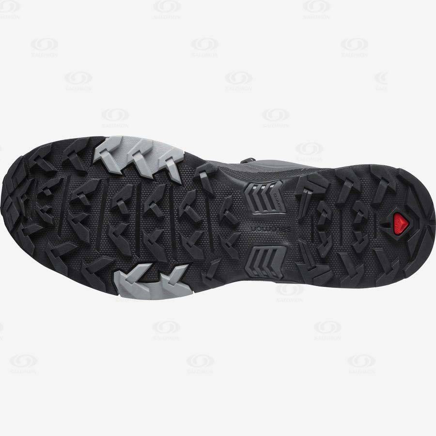 Grey Salomon X ULTRA 4 GORE-TEX Men's Waterproof Shoes | US-A1255