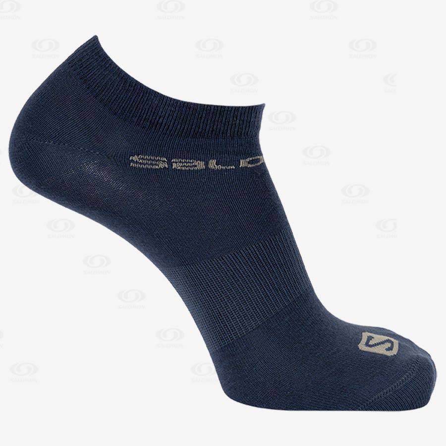 Navy Salomon FESTIVAL 2-PACK Men's Socks | US-N1414