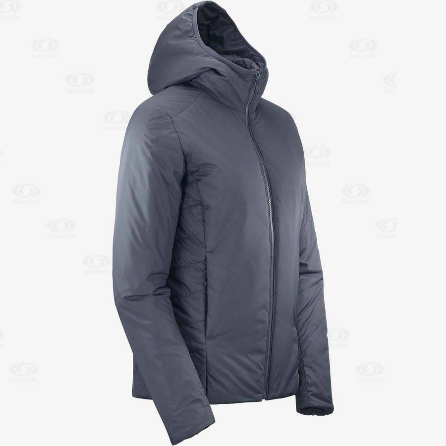 Navy Salomon OUTRACK INSULATED Women's Insulated Jackets | US-L1270