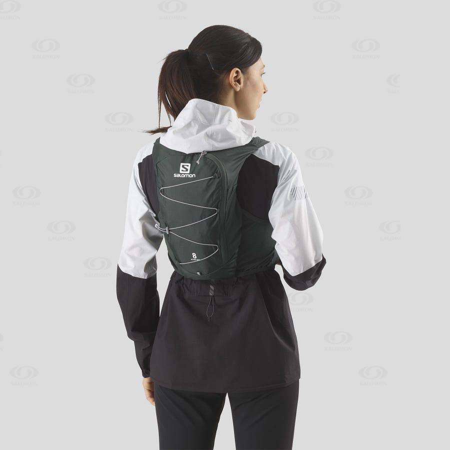 Olive Salomon ACTIVE SKIN 8 Women's Running Packs | US-W4180