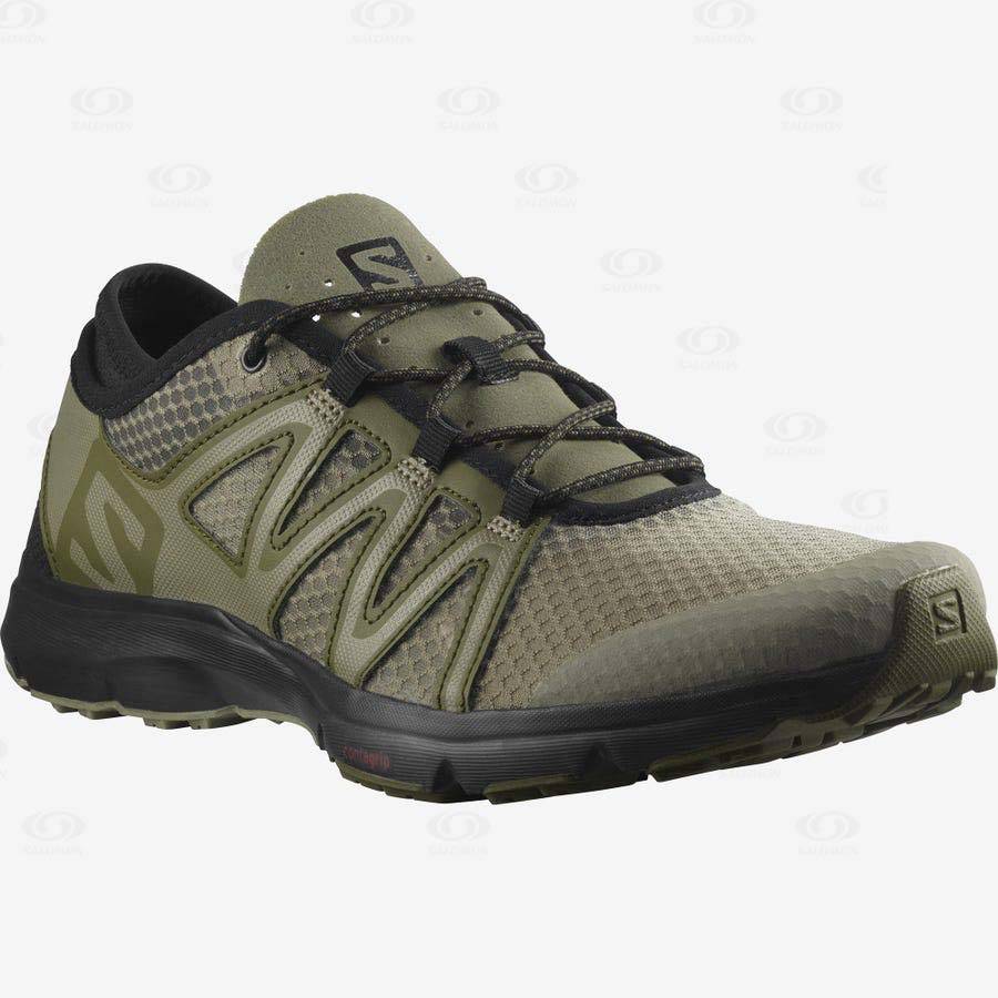 Olive Salomon CROSSAMPHIBIAN SWIFT 2 Men's Water Shoes | US-A2214