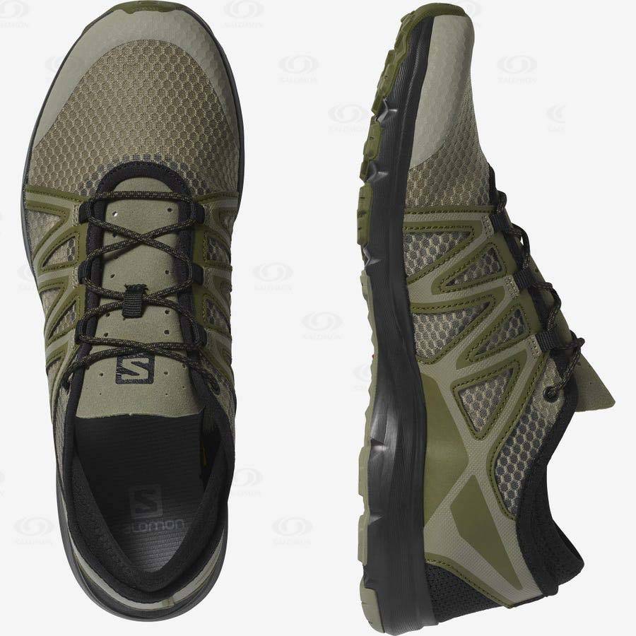 Olive Salomon CROSSAMPHIBIAN SWIFT 2 Men's Water Shoes | US-A2214