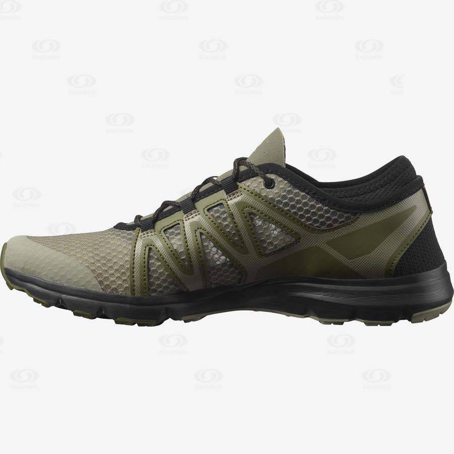 Olive Salomon CROSSAMPHIBIAN SWIFT 2 Men's Water Shoes | US-A2214