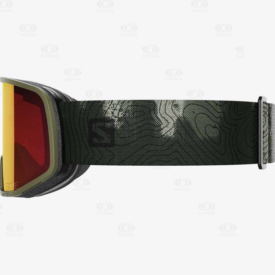 Olive Salomon LO FI SIGMA Men's Goggles | US-N2177