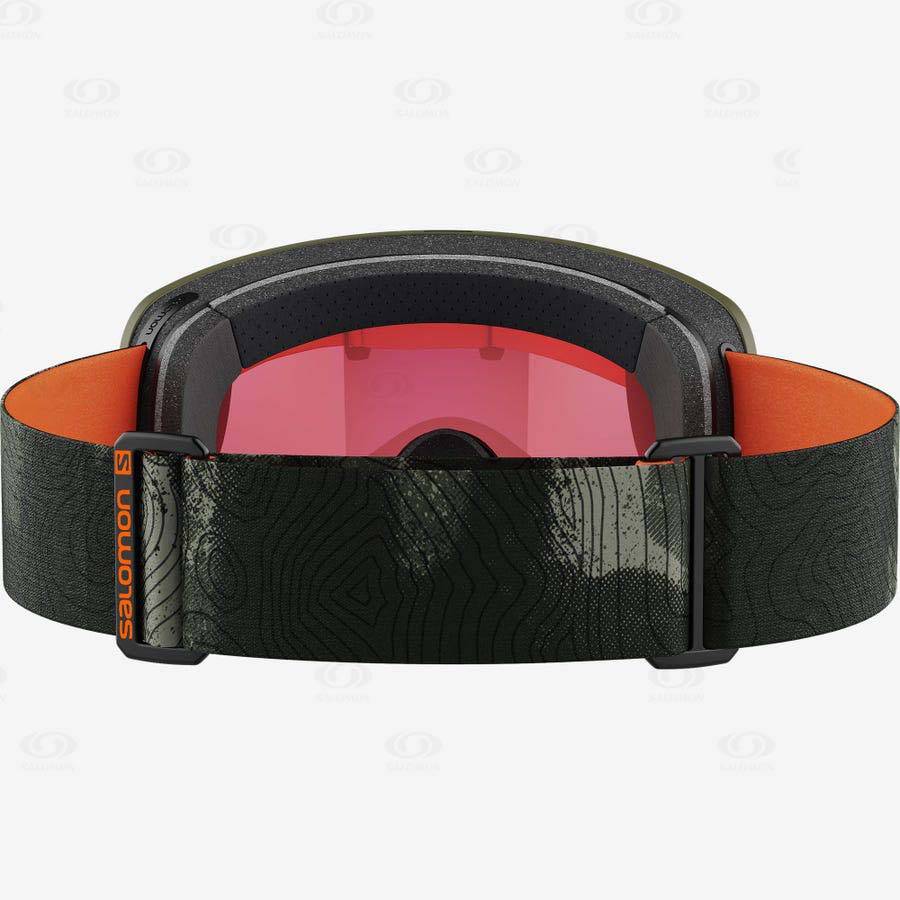 Olive Salomon LO FI SIGMA Men's Goggles | US-N2177