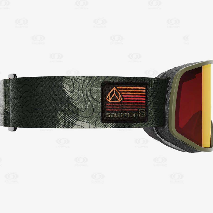 Olive Salomon LO FI SIGMA Men's Goggles | US-N2177