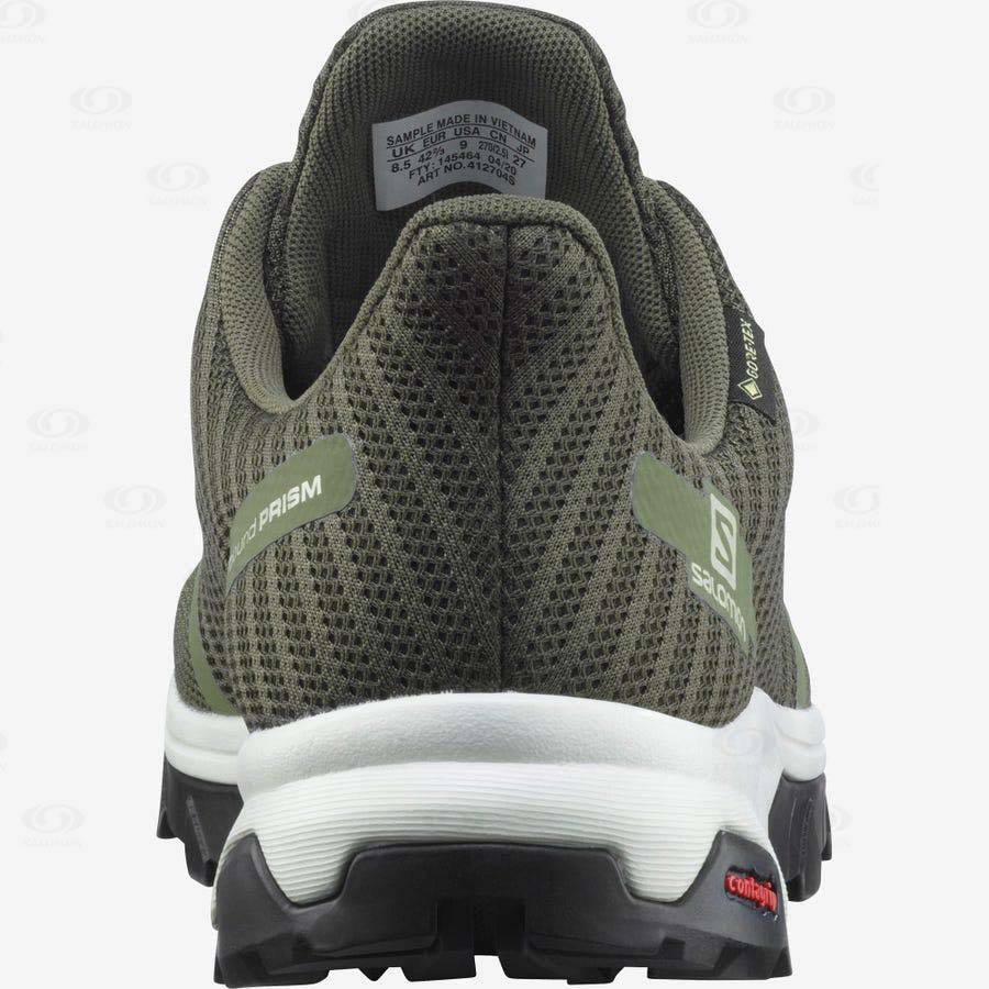 Olive Salomon OUTBOUND PRISM GORE-TEX Men's Waterproof Shoes | US-S1723