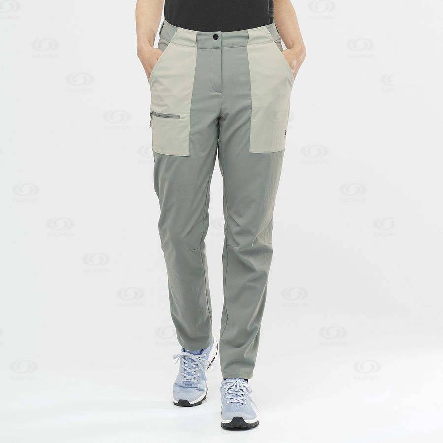 Olive Salomon OUTRACK Women's Pants | US-L2453