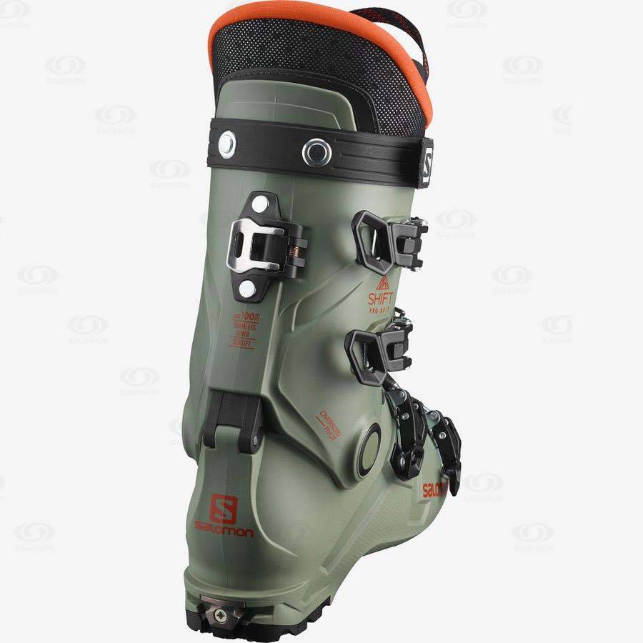 Olive Salomon SHIFT PRO 80T AT kids Ski Boots | US-L1137