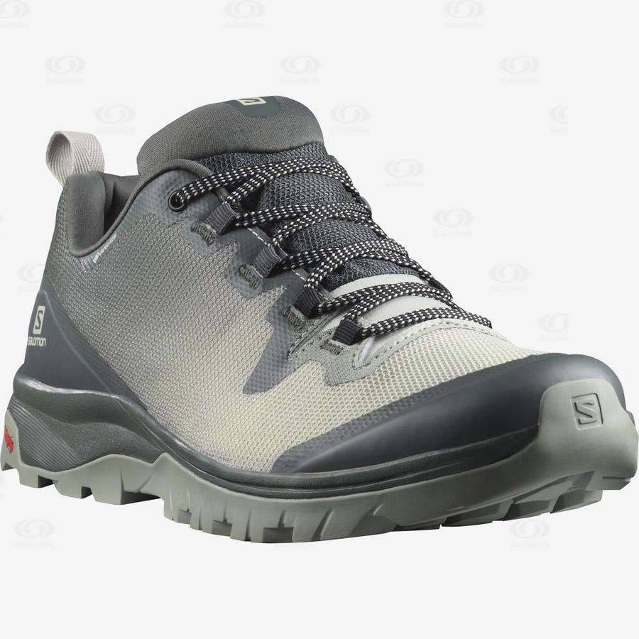 Olive Salomon VAYA GORE-TEX Women's Waterproof Shoes | US-wL2026