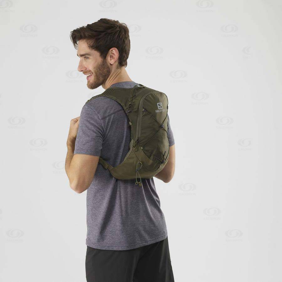 Olive Salomon XT 6 Men's Backpacks | US-O1966