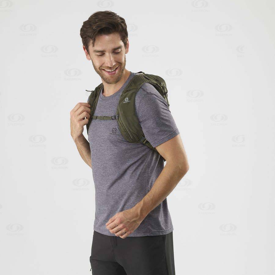 Olive Salomon XT 6 Men's Backpacks | US-O1966