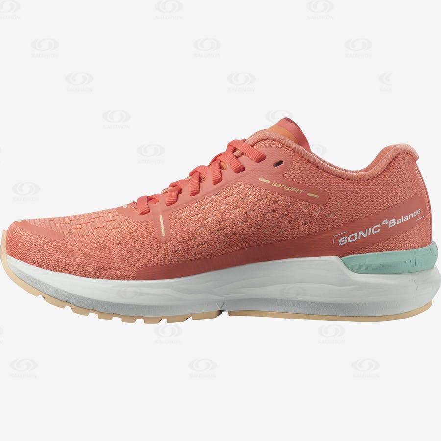 Orange Salomon SONIC 4 Balance Women's Running Shoes | US-O1203