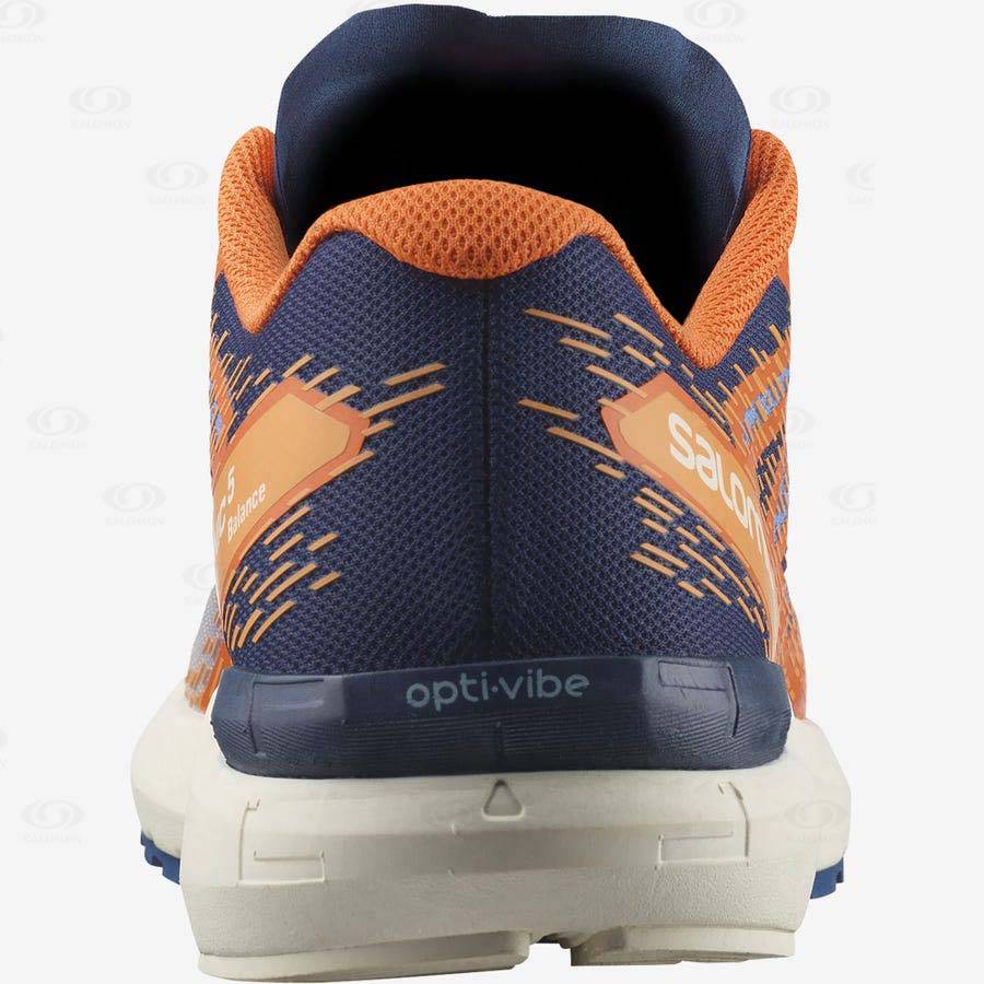 Orange Salomon SONIC 5 BALANCE Men's Running Shoes | US-M1881